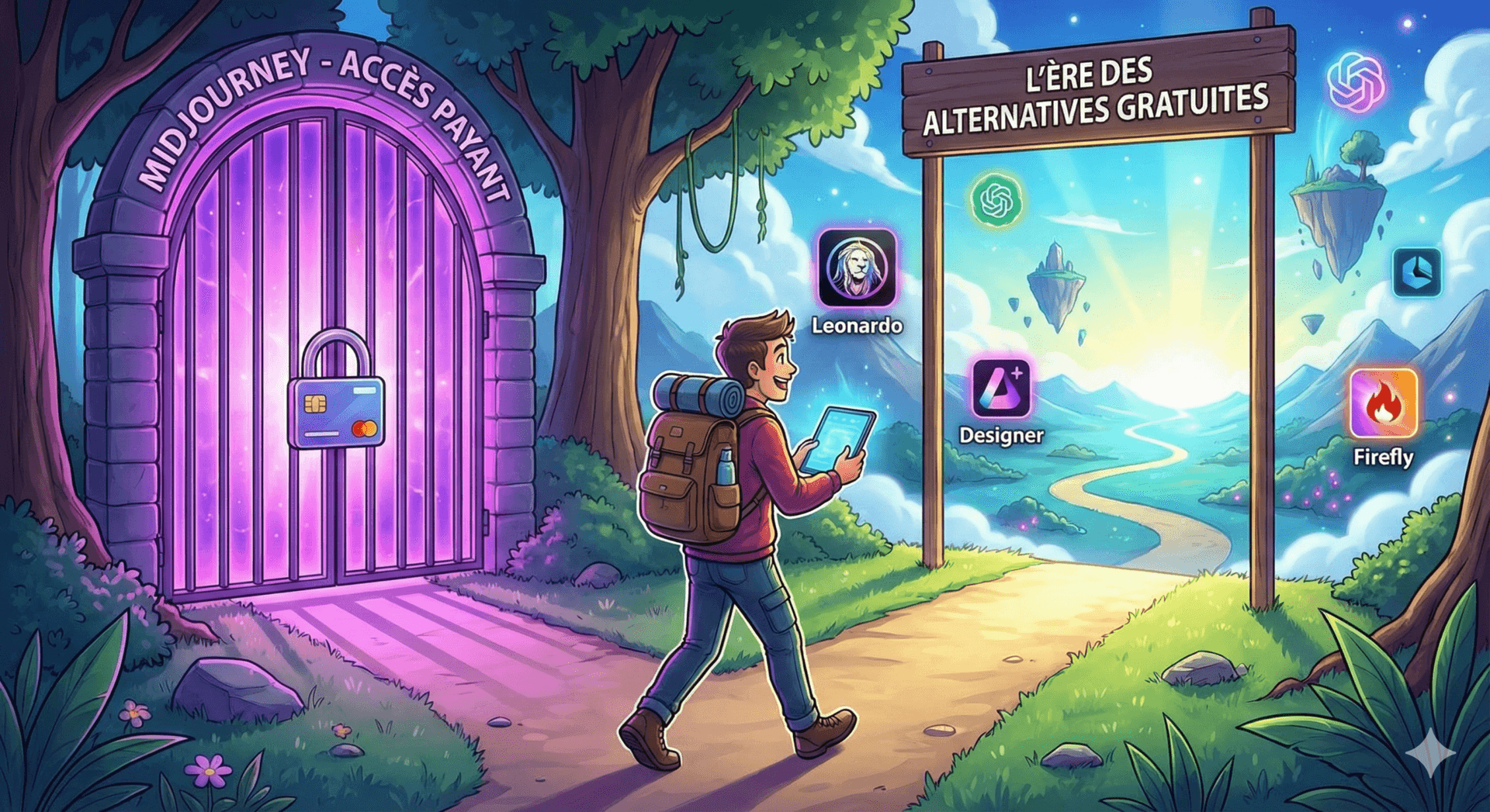 Alternative gratuite Midjourney : Le guide ultime pour générer des images IA sans payer