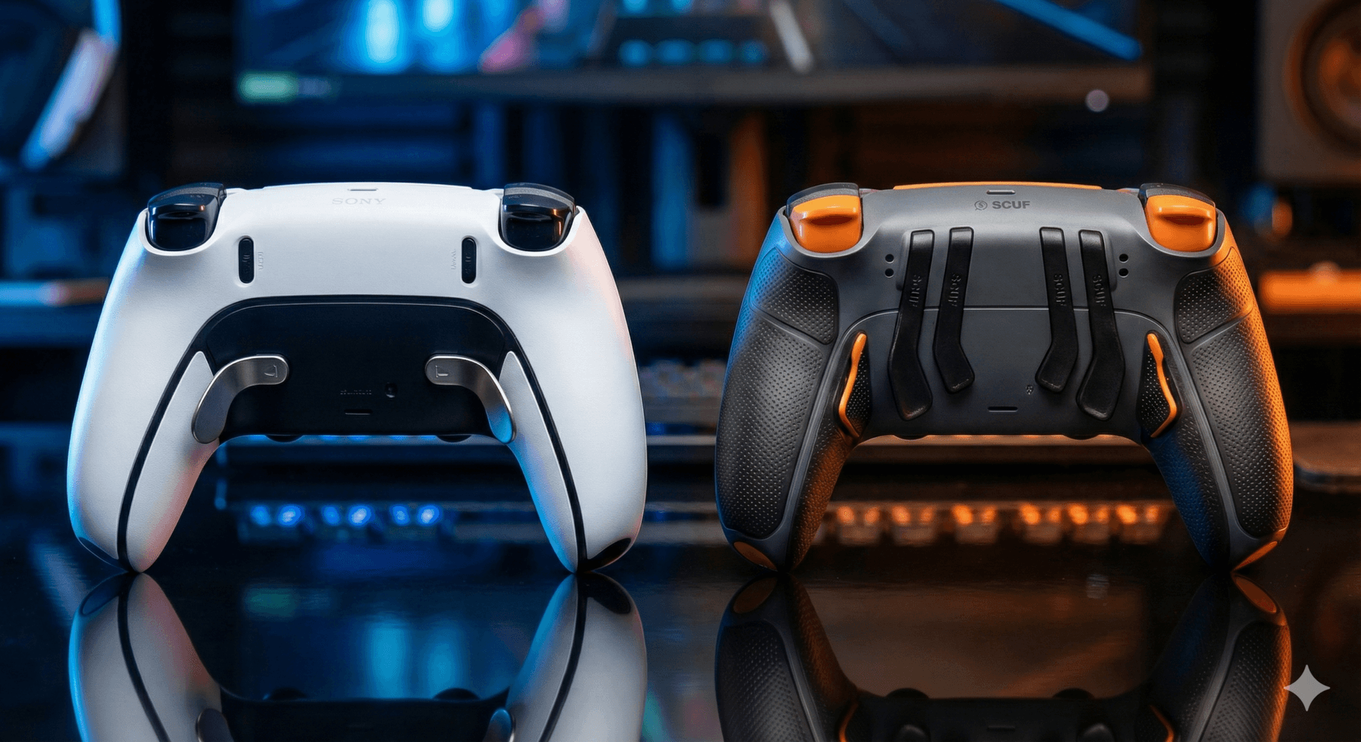Duel manette PS5 Edge vs Scuf : avis et comparatif pour améliorer votre jeu