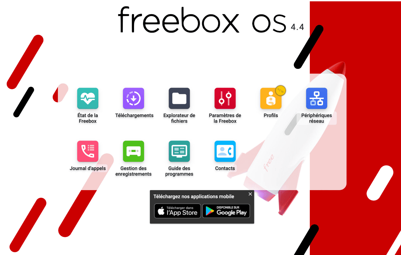 Les diverses fonctionnalités qu’offre la Freebox OS